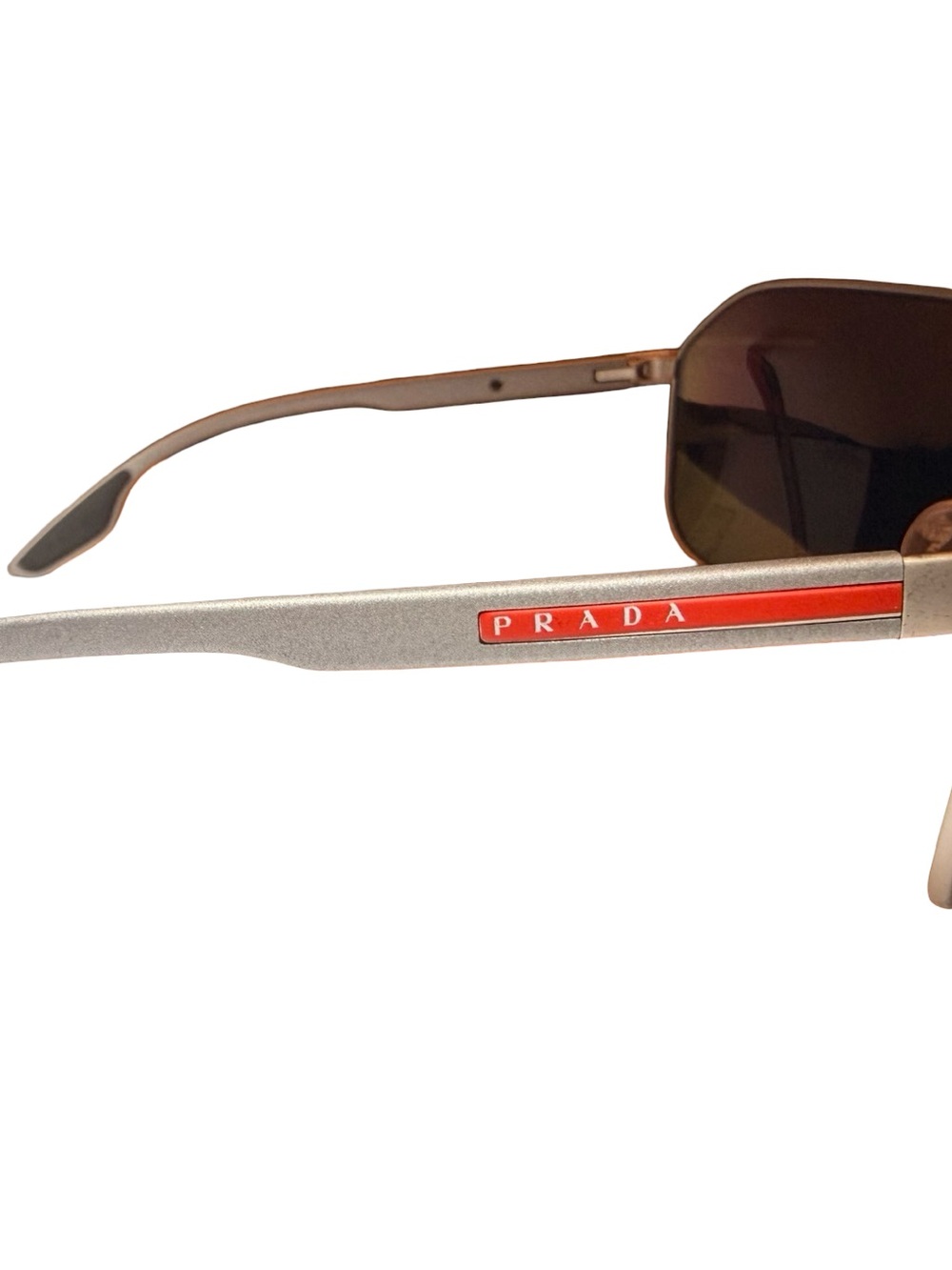 Prada Linea Rossa OPS 01TS Shield Sunglasses DG0901 NIB Made in Italy - Picture 4 of 11